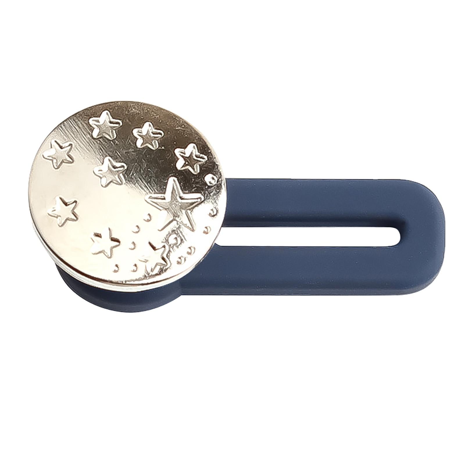 

Съемная пуговица для джинсов с удлиненной талией без ногтей E