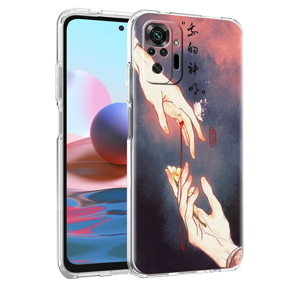 Heaven Official's Blessing Style Case For Xiaomi Redmi Note 12 4G 11 10 Pro 5G 10C 10S 9S 9 9T 8T 9C 9A 8 8A 7 K50 K40 Cover