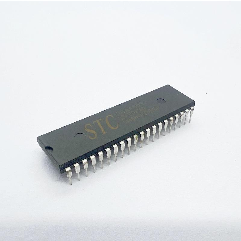 STC12C5A60S2-35I Microcontroller, DIP40, Through-Hole