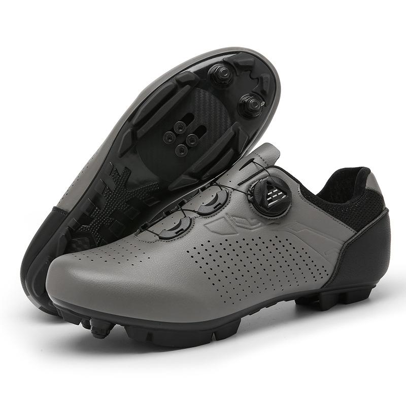 New Outdoor Cycling Shoes Road Lock Shoes Mountain Lock Shoes Unlocked Cycling Shoes Adult Teen