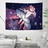Anime Poster Tapestry for Otaku Room Aesthetic  Home Decor Tapestry Living Room Tapestry Bedroom Tapestry Bedside Tapestry