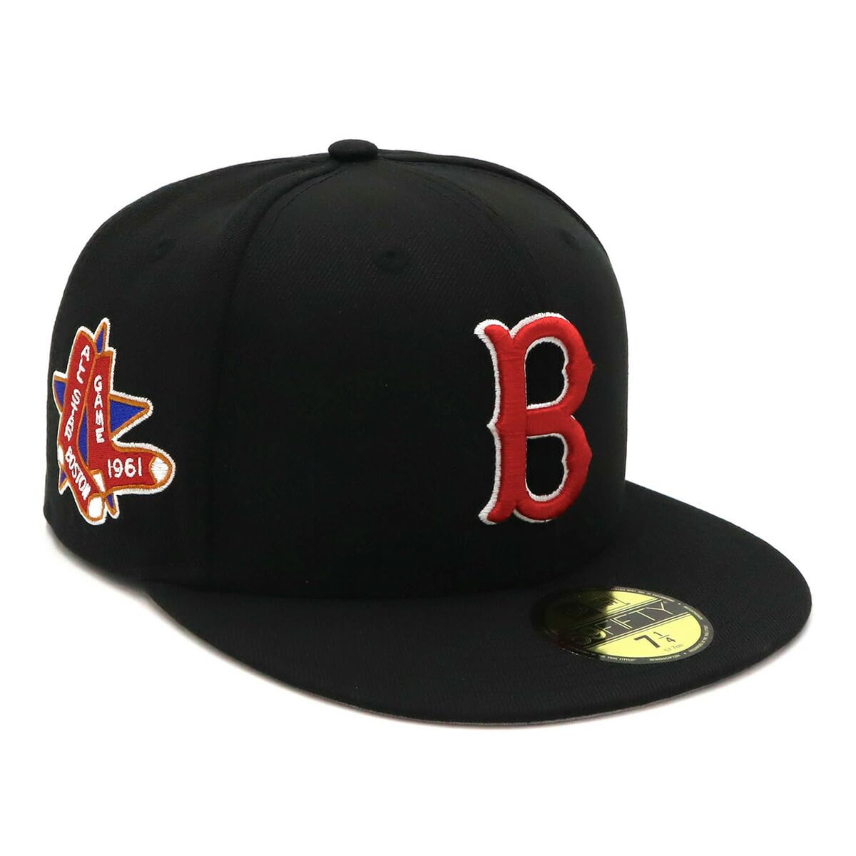 

Кепка Newera 59FIFTY 70808783 NER35C7098 MLB Boston Red Sox BOS Черный Черный 7 НАШИВКА СБОКУ ПОД КОЗЫРЬКОМ ONSPOTZ Изготовленная на заказ кепка Gokyu Fifty Stylish Street