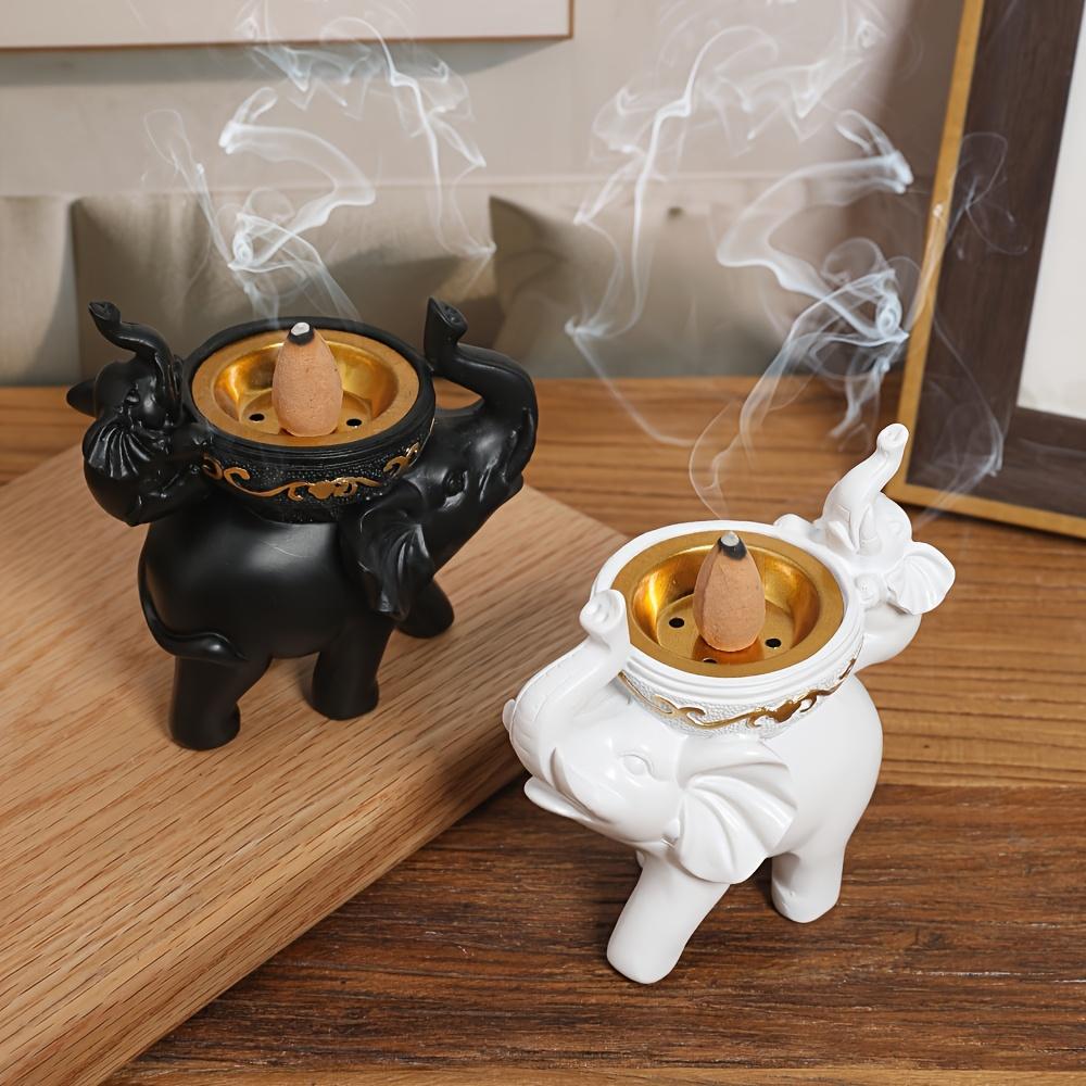 A Decorative Piece in The Shape of an Elephant Incense Holder