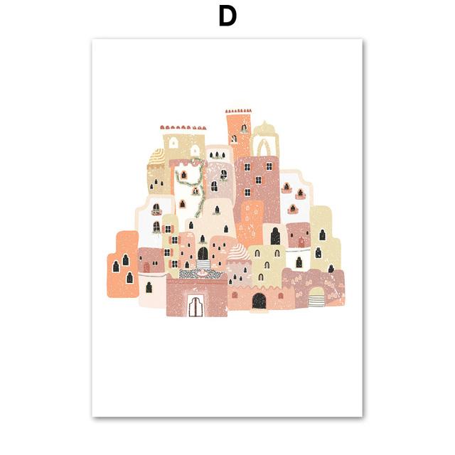 

Абстрактная модная винтажная девушка с тигровым растением, настенная живопись на холсте, плакаты на скандинавскую тему и принты, настенные панно для декора гостиной, без рамки 21*30cm No Frame