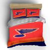 "St. Louis Blues Logo Design Bedding Set" Print Bedding Set Duvet Cover Pillowcases (1* Duvet Cover 2* Pillowcases Do Not Include Comforter)