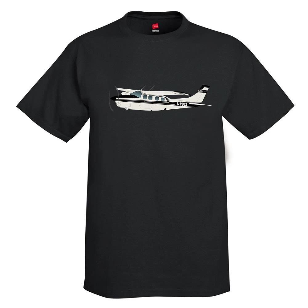 Футболка с самолетом AIR35JJP21035EKLI9FE-BLK1 - Персонализированная с вашим номером 2XL