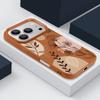 Cartoon Daisies Flower Pattern Case For iPhone 17 Pro Max iPhone 16 15 14 13 Pro Max 11 17e 16e Luxury Leather Texture Soft Silicone Matte Cover