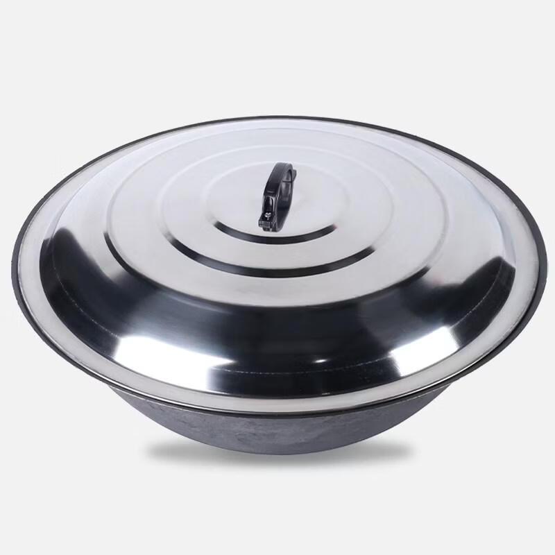 ZLIII Old-Style Non-Coated Cast Iron Wok