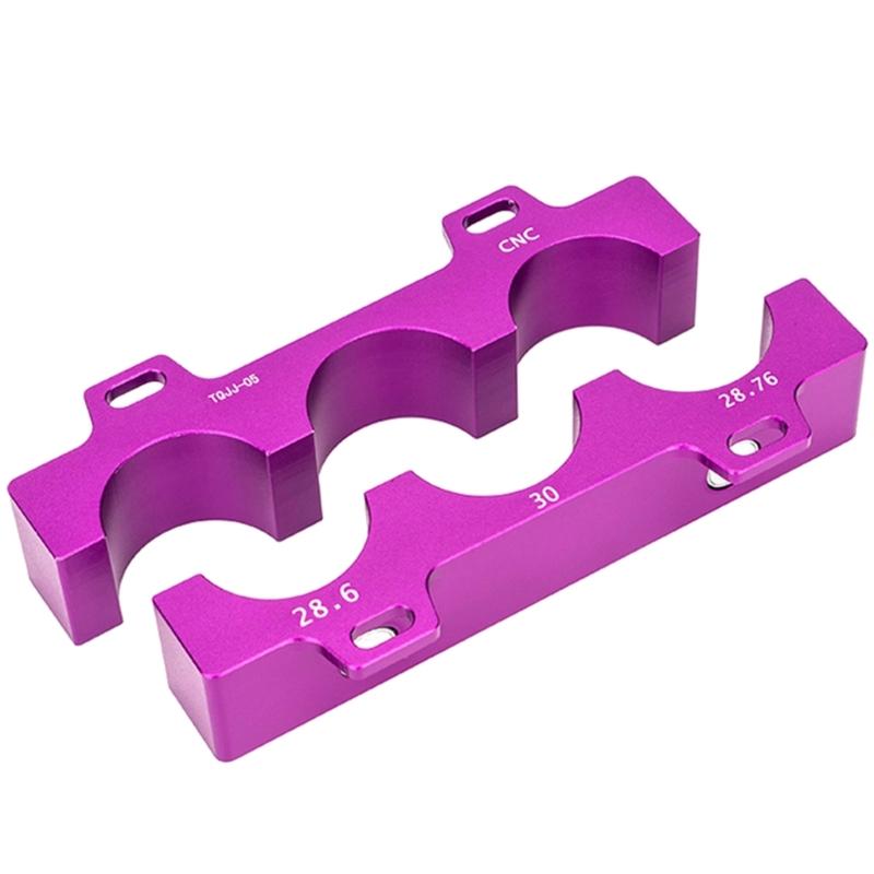 Aluminiumlegierungen Fahrradwerkbänke Schraubstöcke Klemmen Einsätze Halter Radsportteil Fahrräder Werkbänke Schraubstöcke Backenpolsterhalterung Reparaturklemme