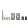 3D Printer Pulley for BtechPrusa I3 MK2MK3 Clone Wire Feeding Wheel Kit Parts Accessories