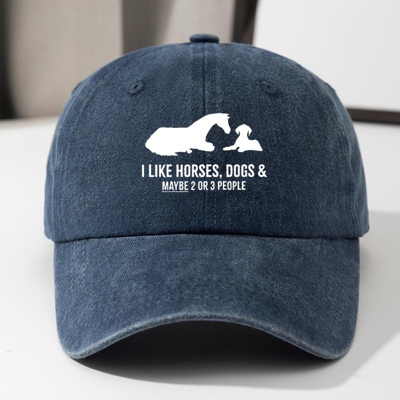 Baseball Cap Fashion Printed Casual Sun Hat Retro Soft Top Peaked Cap Adjustable
