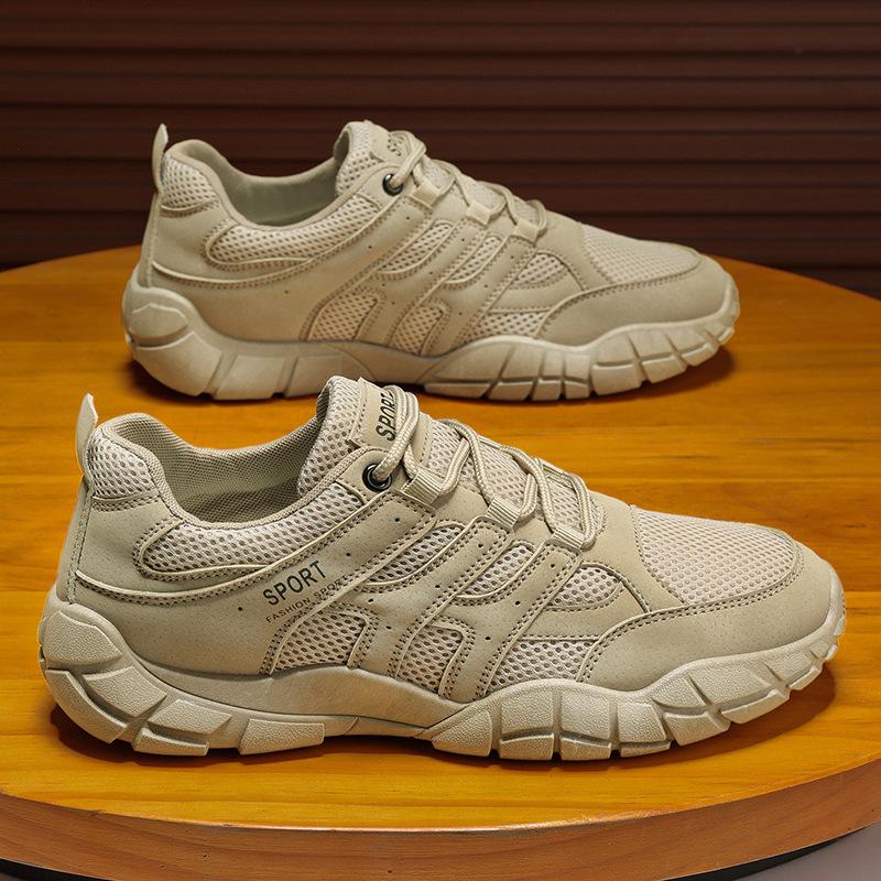 

Outdoor hiking casual shoes new men s summer sports shoes breathable non-slip wear-resistant mesh mountaineering men s shoes 39