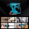 ONEVAN Cordless Hammer Compatible with Makita 18V Hammer Brushless Variable for Drilling and Chiseling and Wood Unit 2 Drill, Drills, Motor, Speed,