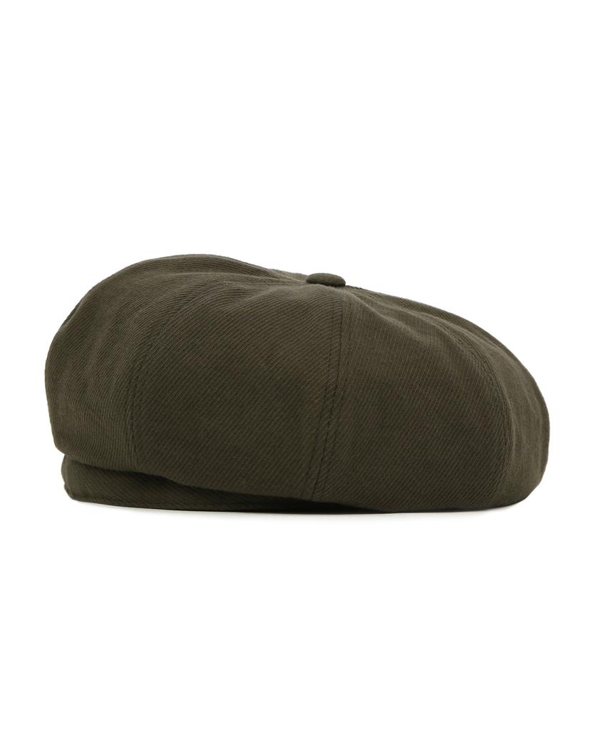 Eondeokeonteulolseutyudio Cotton Beret Bread Beret / Bio H Twill / D Choco