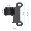 8*6*2cm Fahrradpumpe Halterung Fahrrad Inflator Schwarz Befestigungsclip