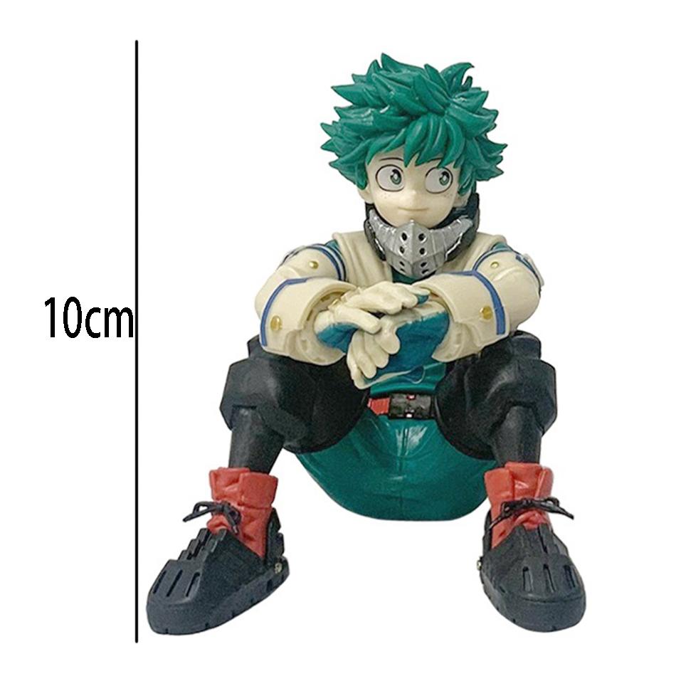 New  Anime Figure So Bakugou Boku Izuku Duke Pvc Action Four Figures Sitting Posture Series Collection Model