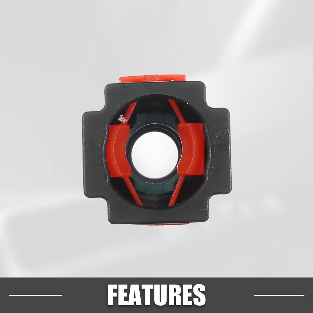 A ABSOPRO Car Fuel Line Hose Quick Release Connector Straight 5/16" 7.89mm SAE To