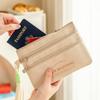 Oxford Cloth ID Storage Bag Three Layer Passport Protective Cover  Travel Accessories