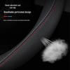 Premium Leather Anti-slip Steering Wheel Cover for Geely Galaxy L7/L6/E8 - Ultra-thin Design