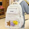 Schultasche neu Japanisch hochwertig frisch und süß Dopamin transparent Schmerzbeutel Oberschüler Rucksack mit großer Kapazität