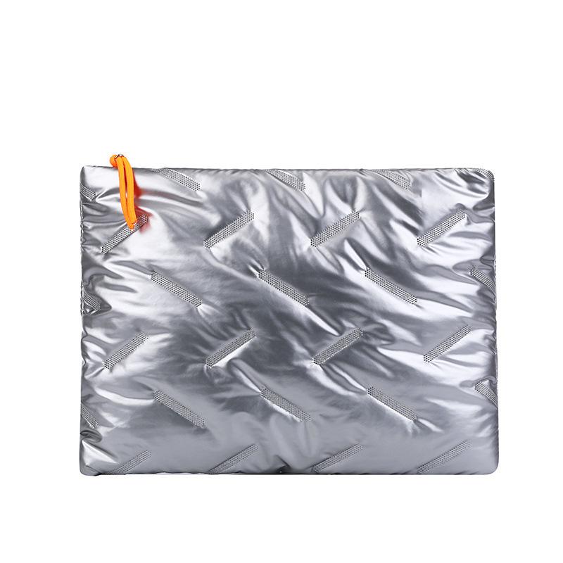 Eenvoudige 14-inch Laptoptas, Waterdicht, Grote Capaciteit, Laser-Gegraveerd, Ultralichte Computer Sleeve Tas,