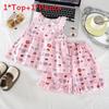 Princess Girl Summer Dress With Floral Print And Breathable Cotton For Toddler Girls
