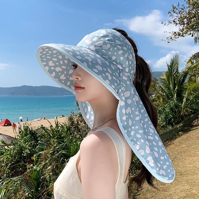 Summertime Wide Brim Sun Hat For Women With Breathable Polyester Fabric For Outdoor Sun Protection