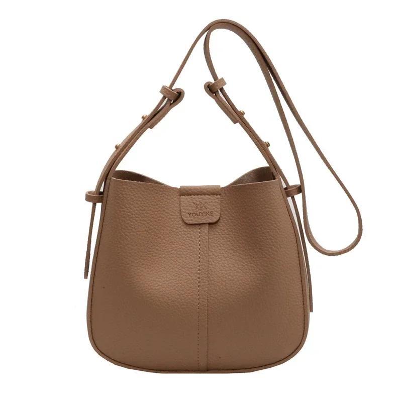 Hot Selling High-Quality Pu Women'S Shoulder Bag 2024 New Fashionable Crossbody Bag Large Capacity Composite Bag
