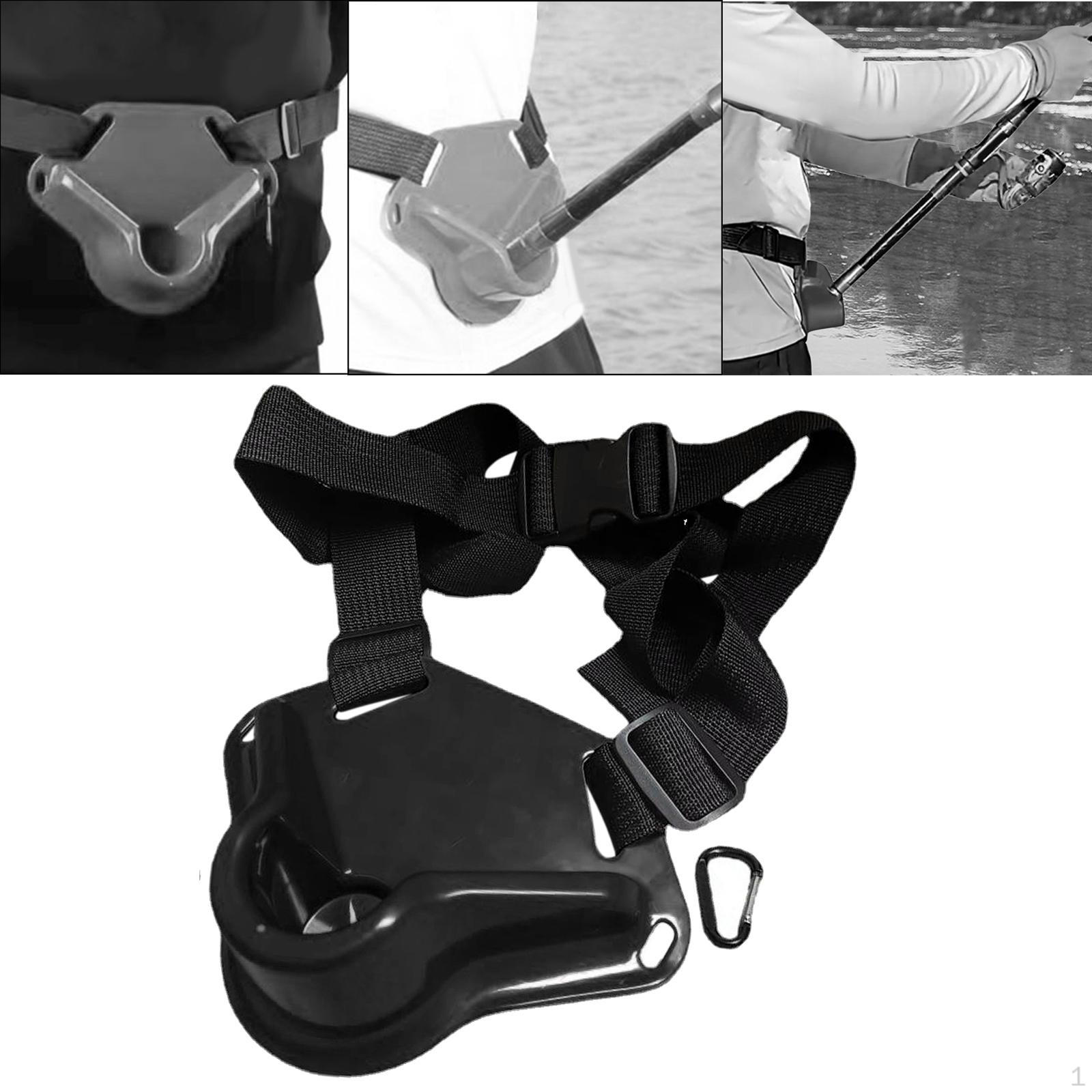 Durable Waist Rod Holder for Fishing, Gimbal Support System Activities чёрный