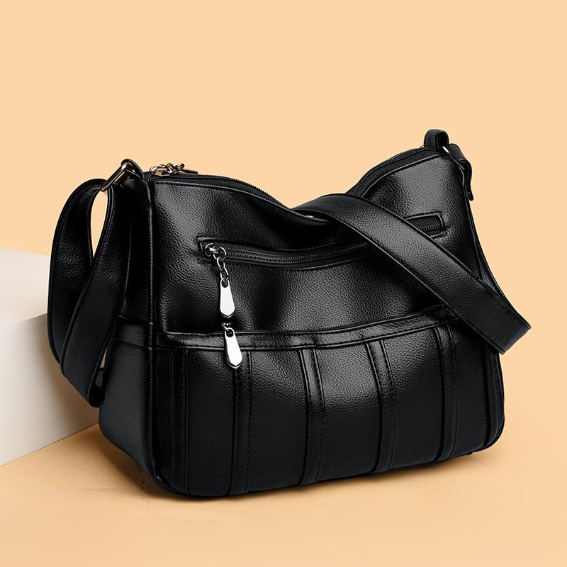 Damen Schultertasche mit großem Fassungsvermögen Tasche für Mütter mittleren Alters