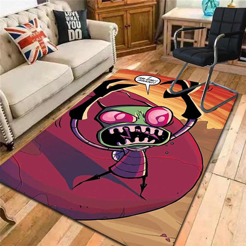 Space Invaders Rug Floor Mat for Living Room or Bedroom Soft and Comfortable Carpet a Gift for Birthday and Holiday.MFF0918515