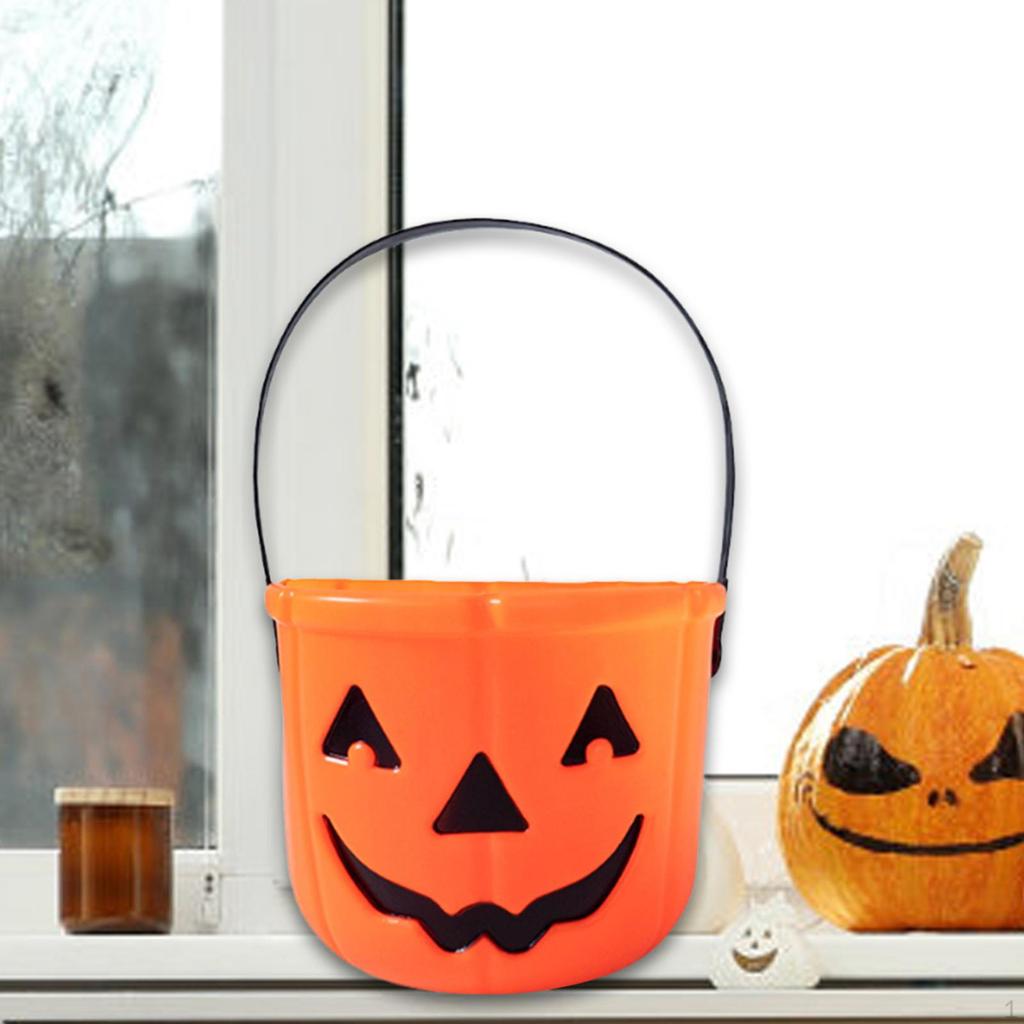 Godishink Halloween Bus eller Godis Flickor Barn Behållare Festartiklar Dekoration