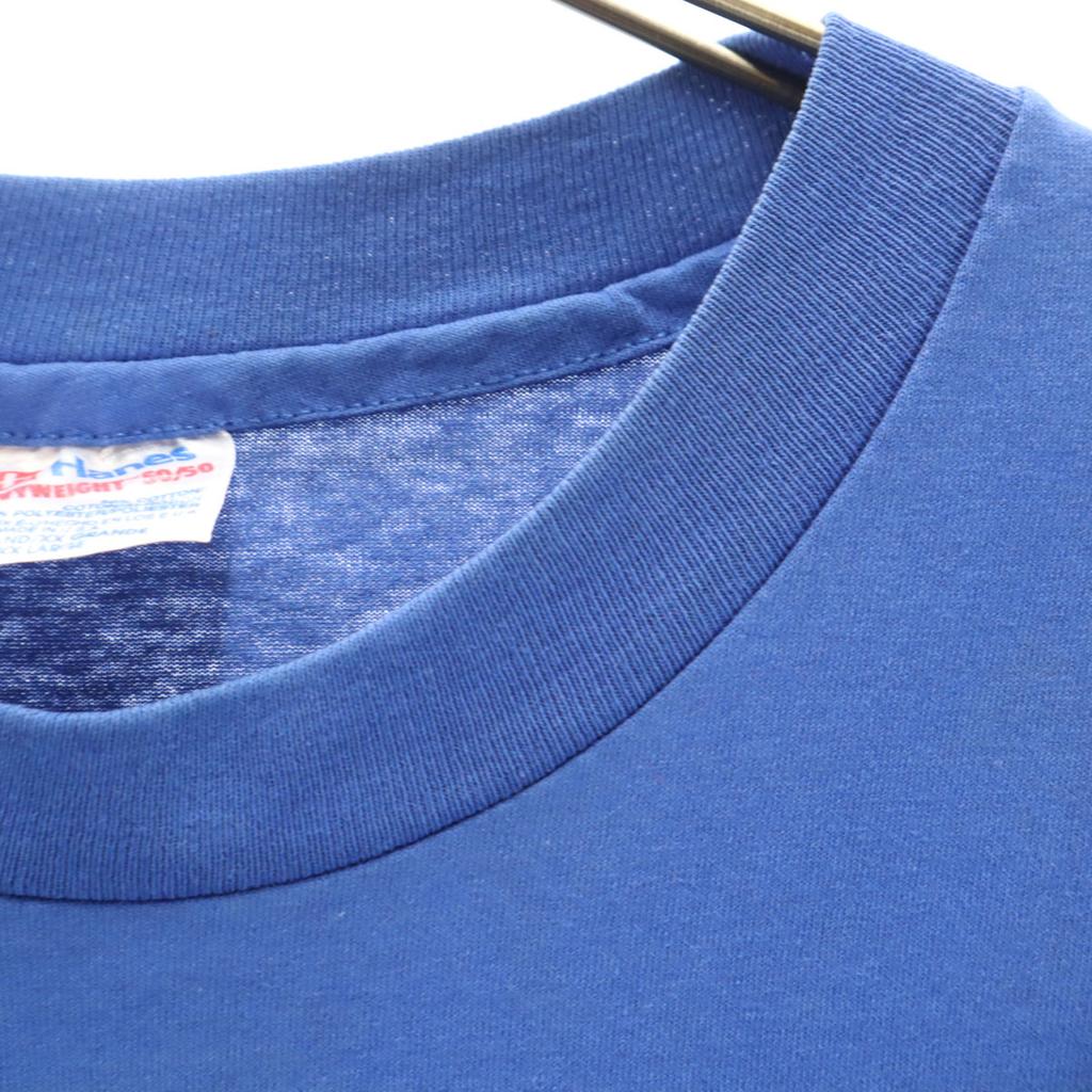 Hanes 90s Made in USA Old Turtle Print Short sleeve T-shirt Men's Used