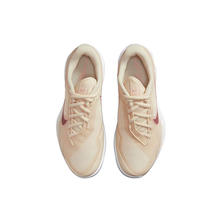 NikeCourt Air Zoom Vapor Pro Pearl White Bleached Coral Women Sneakers Cream Canyon-Rust CZ0222-261