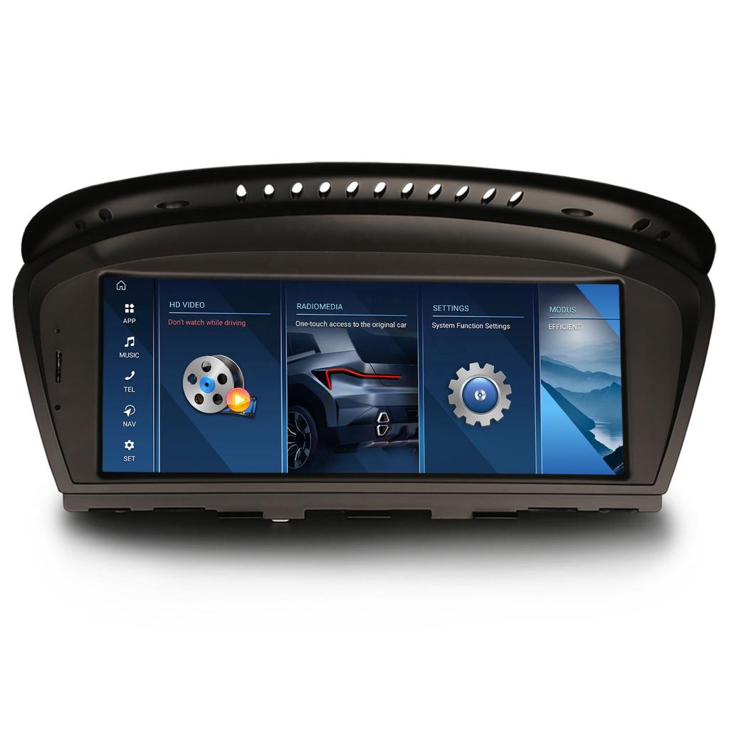 EU Erisin ES3960I IPS Android 14 Bezdrátové CarPlay GPS Auto Stereo pro BMW E90 E91 E92 E93 E60 E61 E63 CIC Auto Multimediální Přehrávač