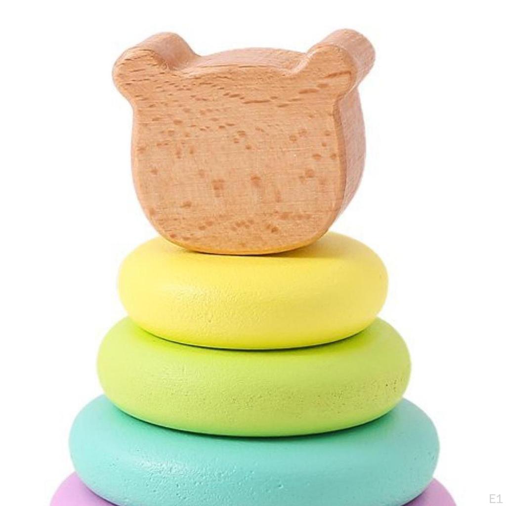 Wooden Toy Set, Playhouse, Developmental for Fine Motor Skills, Problem Solving Preschool