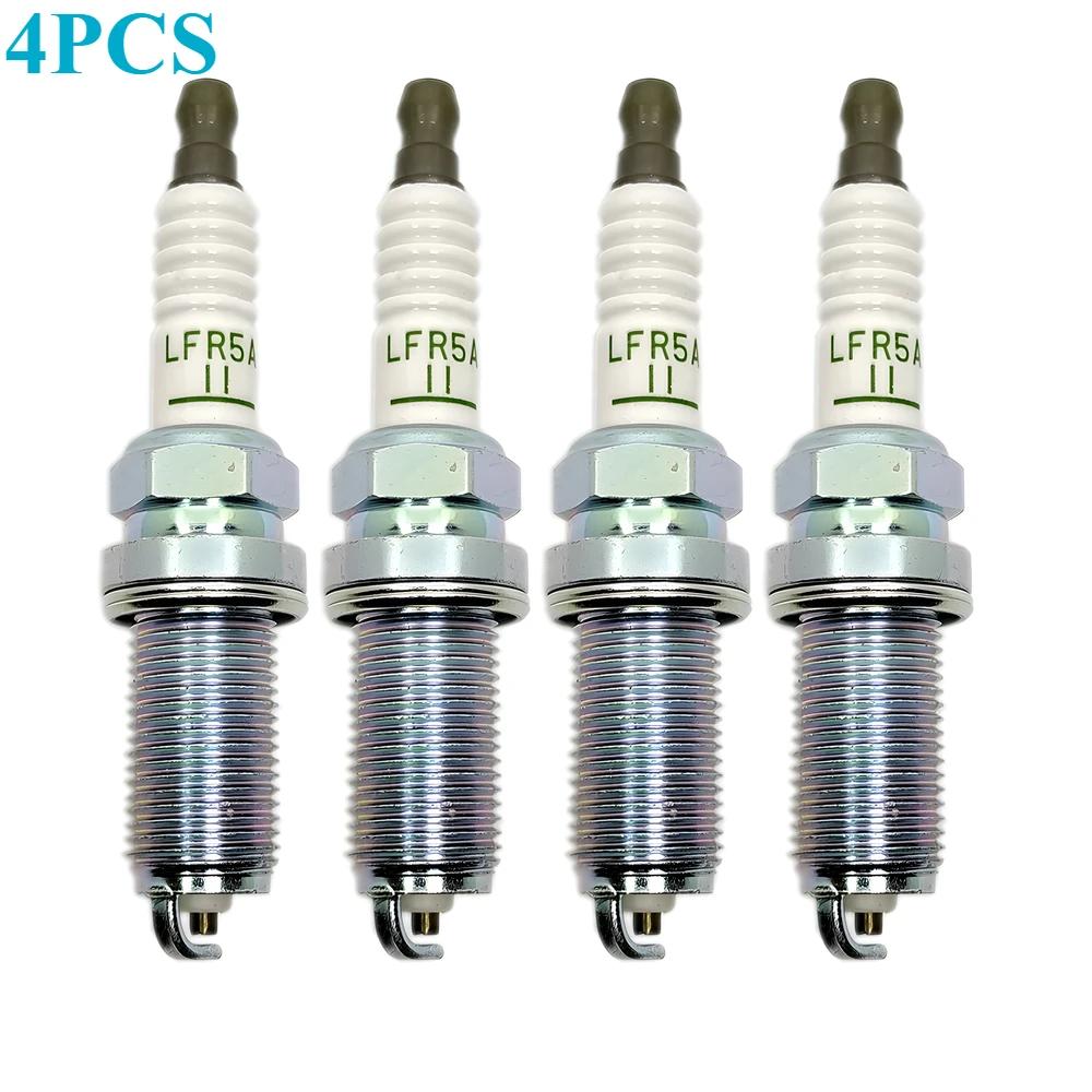 4Pcs/Lot Spark Plug for Nissan Sunny N16 N16E X-Trail T30 Patrol Y61 TY61 22401-8H515 LFR5A-11 4PCS