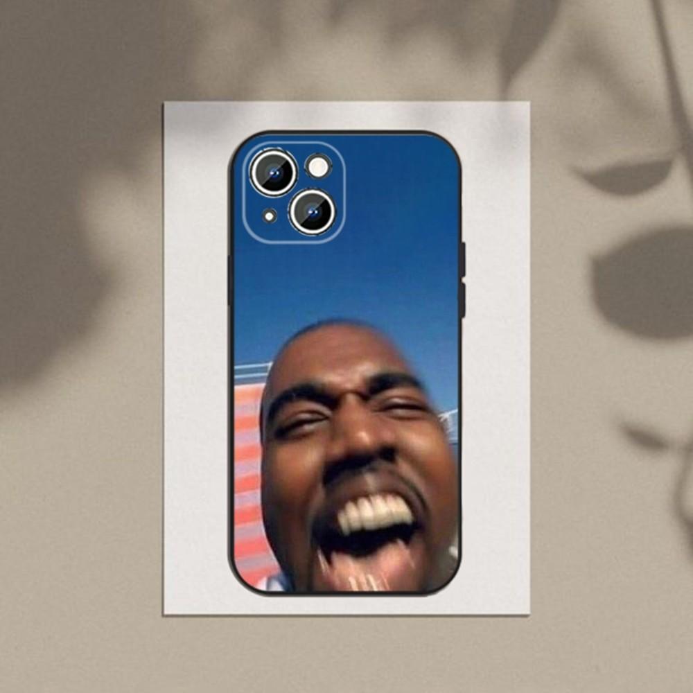 Funny Kanye West Ye Phone Case Phone Case For Apple iPhone 15,14,13,12,11,XS,XR,X,8,7,Pro,Max,Plus,mini Silicone Black Cover iPhone13mini
