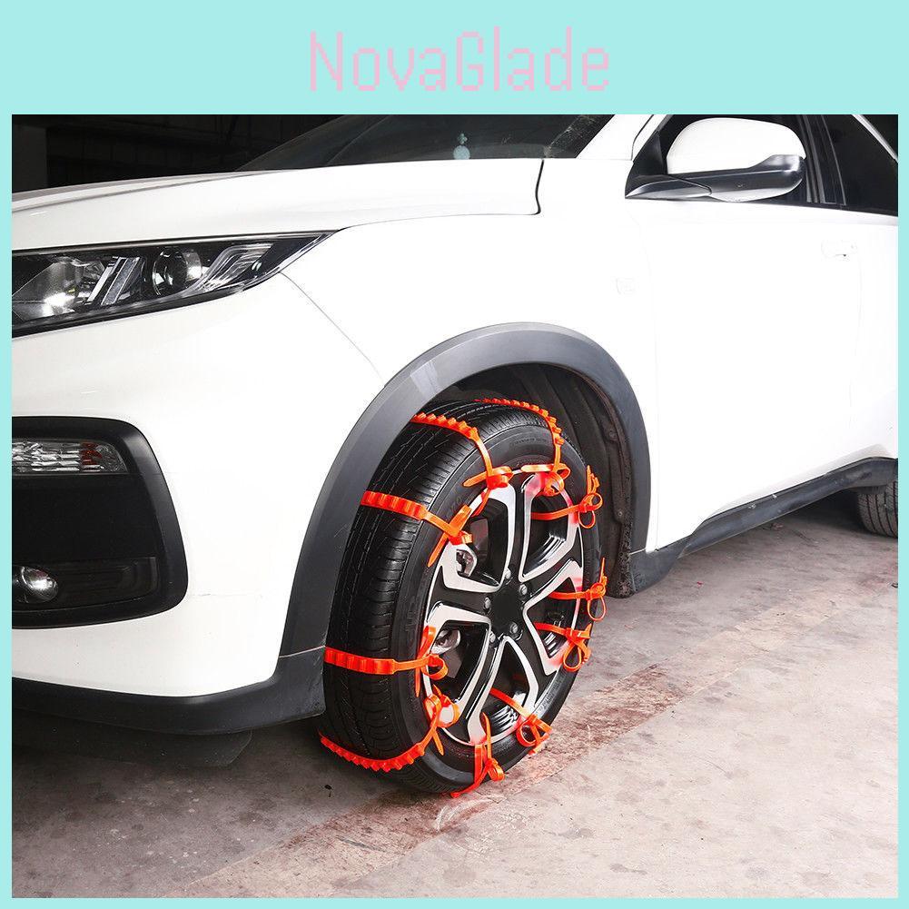 Durable And Versatile 1pcs Car Truck Suv Thick Tendon Snow Anti-skid Tire Chains