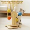 Rotating Turntable Ferris Wheel Cat Durable Detachable Cat Scratcher Wear Resistant Interactive Cat Relieve Boredom