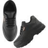 Shoetopia Women'S Flat Sneakers Black