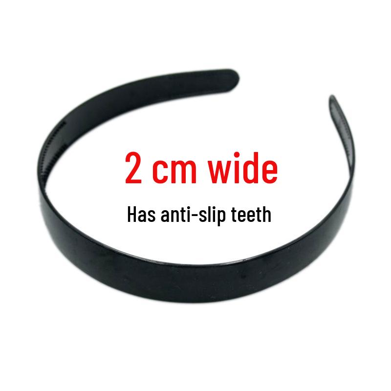 

Сделай сам Неломаемая широкая пластиковая повязка на голову с противоскользящими зубцами - Японский/Корейский стиль