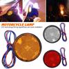 Universal Red Tail Brake 24LED Light Motorcycle Motorbike Stop Fog Lamp Bolt 12V Truck Tail Lamp Caravans ATV Off Road Lighting