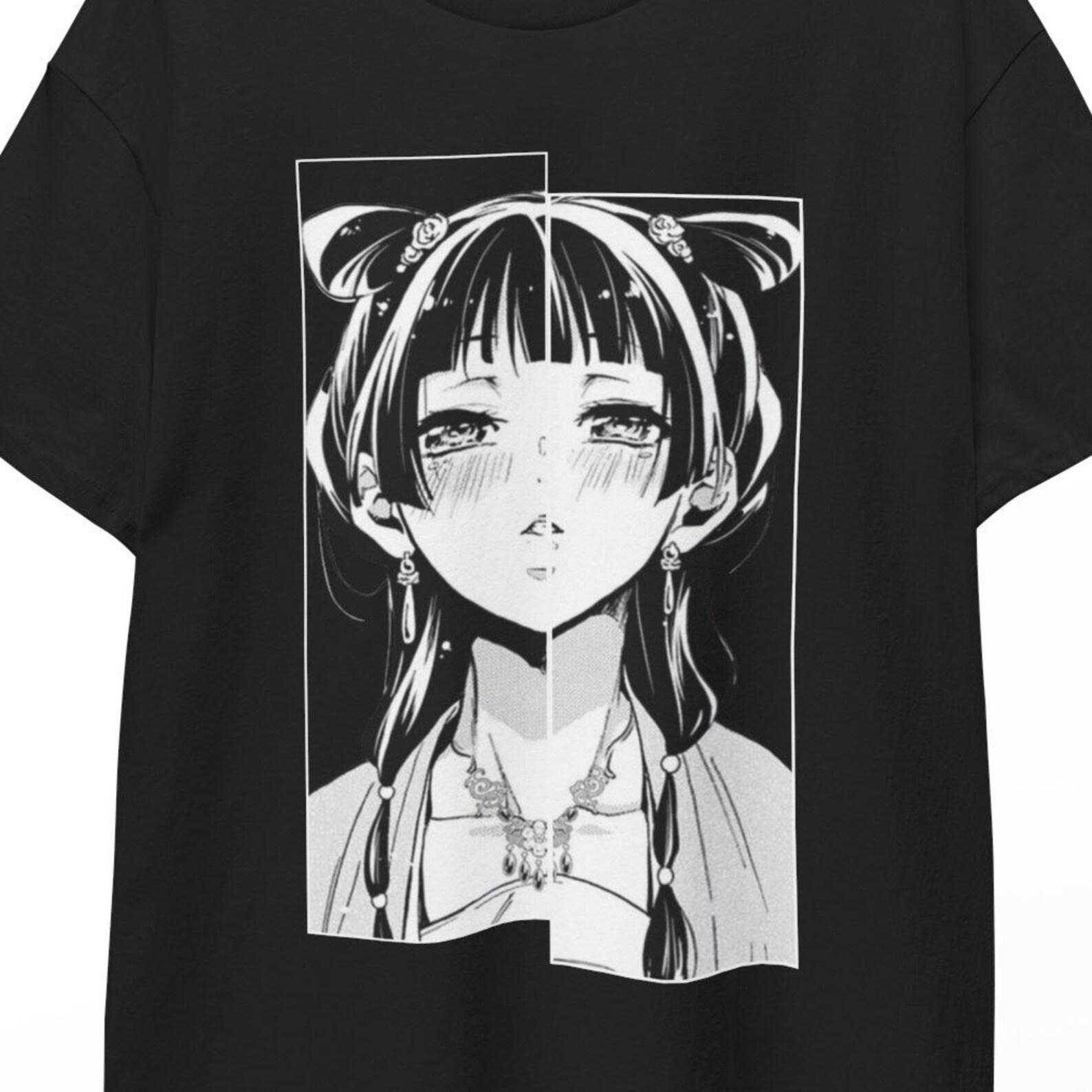 Maomao Shirt The Apothecary Diaries Anime Tee Cute Maomao Print Gift Anime Graphic Merch T-Shirt for Fans Apothecary Diaries Maomao Cosplay S