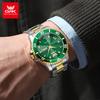 OPK 8171 Man Quartz Watch Original Luminous Waterproof 42mm Dial Week Calendar Fashion Business Men Watches