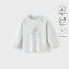 Infant Round Neck Long Sleeve Base Layer for Spring and Autumn