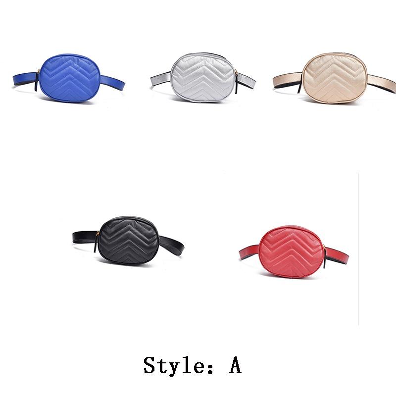 Fashion Waist Fanny Pack Women Leather Belt With Elegant Zipper Closure For Casual Use