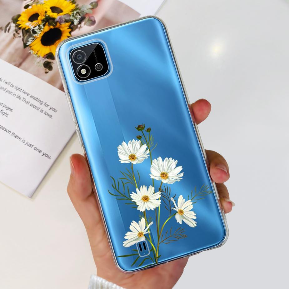 For Realme C11 2021 Case Cute Dinosaur Astronaurt Cover Soft Silicone Phone Case For Realme C11 2020 RealmeC11 2021 Fundas Coque