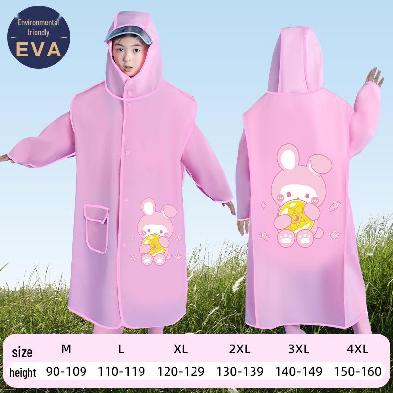 

Детский комплект из дождевика и рюкзака с героями мультфильмов — водонепроницаемый, быстросохнущий, для мальчиков и девочек, идеально подходит для детей детского сада и учеников начальной школы 2XL (130-139cm)