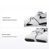 Air Flight 89 GS White Black Kids Sneakers Wolf-Grey HF0406-102
